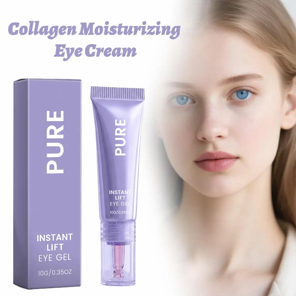 PURE Instant Lifting Eye Gel Cream Anti Wrinkle Anti Dark Circle Eye Massager Collagen Firming Fade Fine Lines Eye Skin Care