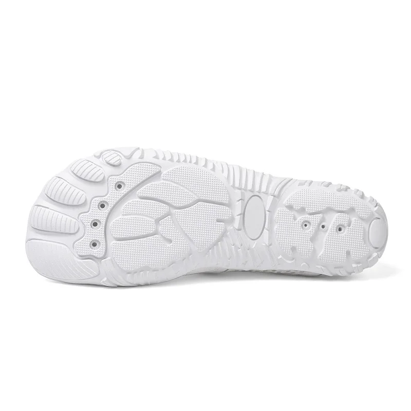 White Aqua Shoes For Women Men Barefoot Water Shoes Anti-Slip Quick-Drying Outdoor Beach Upstream Wading Swimming Watersports