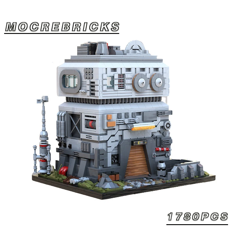 

Creative MOC Small Particle Building Block Space War Series Base Scene Model DIY Assembly Collection Display Toy Gifts