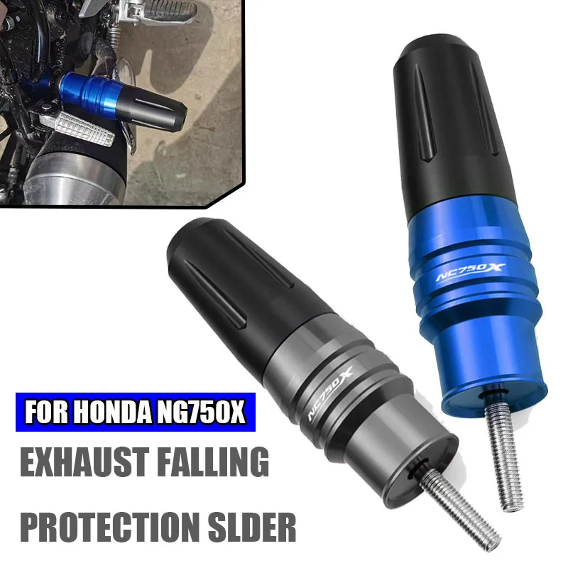 

For HONDA NC750X NC 750X NC750 X NEW Motorcycle Accessoires Falling protection Exhaust Slider Crash Pad Protector