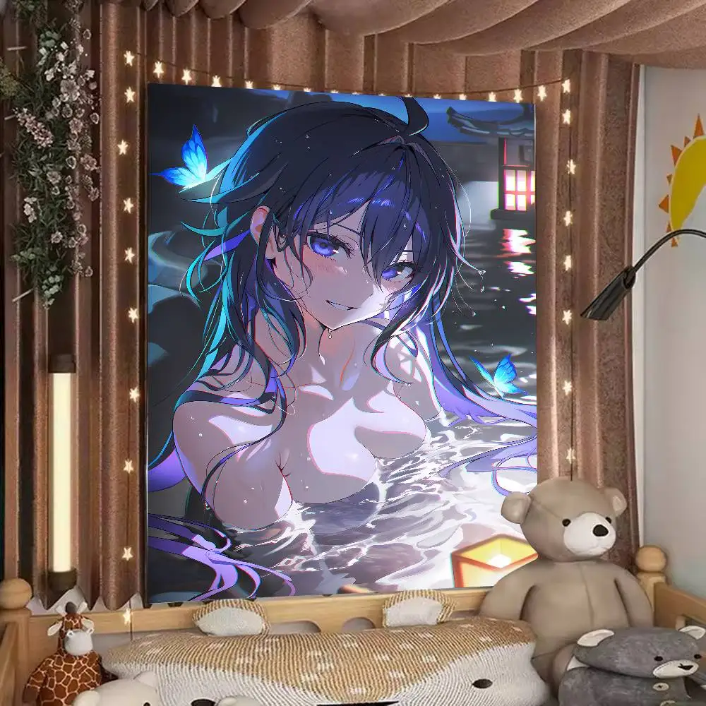 Cute Seele Vollerei Cool Fashion Top Honkai Impact 3rd Popular Room Decoration Wall Tapestry Art Room Home Decor Wall Art Decor