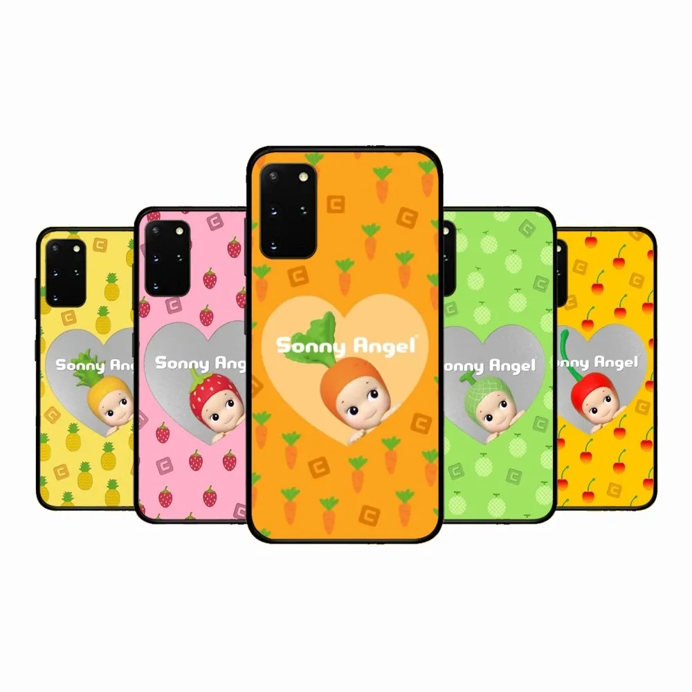 S-Sonnies Angels Summer Fruits Phone Case For Samsung S 9 10 20 21 22 23 30 23 24 Plus Lite Ultra FE S10lite Fundas