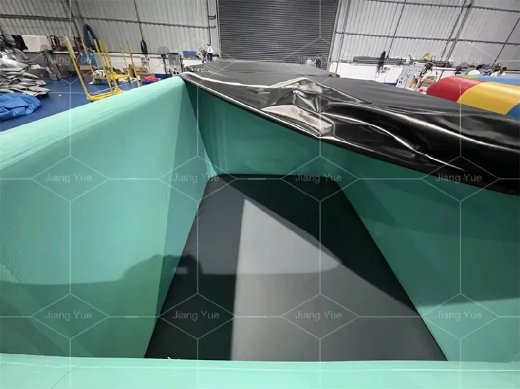 ized New Round or Square Drop Stitch Inflatable Hot Tub PVC Material Large Size Inflatable Pool for Adults Party Diving