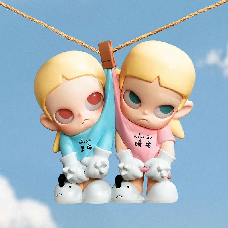 Genuine Zsiga Twins Series Blind Box Ornament Decoration Trendy Peripheral Chilren Birthday Gift Action Figure