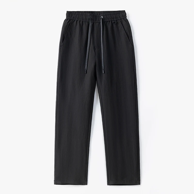 

2025 Spring Summer Men Ultra-Thin Pants Men Stretch Slim Straight Casual Pants High Quality Fashion Breathable Sports Trousers