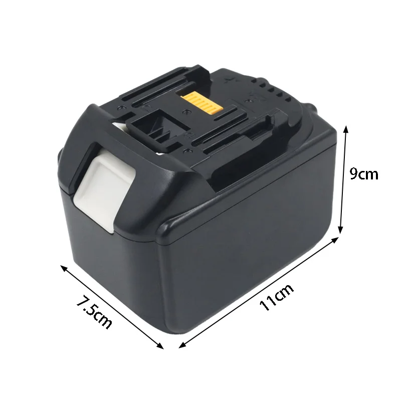 Imagem -02 - Li-ion Bateria Case Pcb Proteção de Carregamento Placa de Circuito Escudo Caixa Bl186015 para Makita 18v 9.0ah Etiqueta Casa Bl1890b