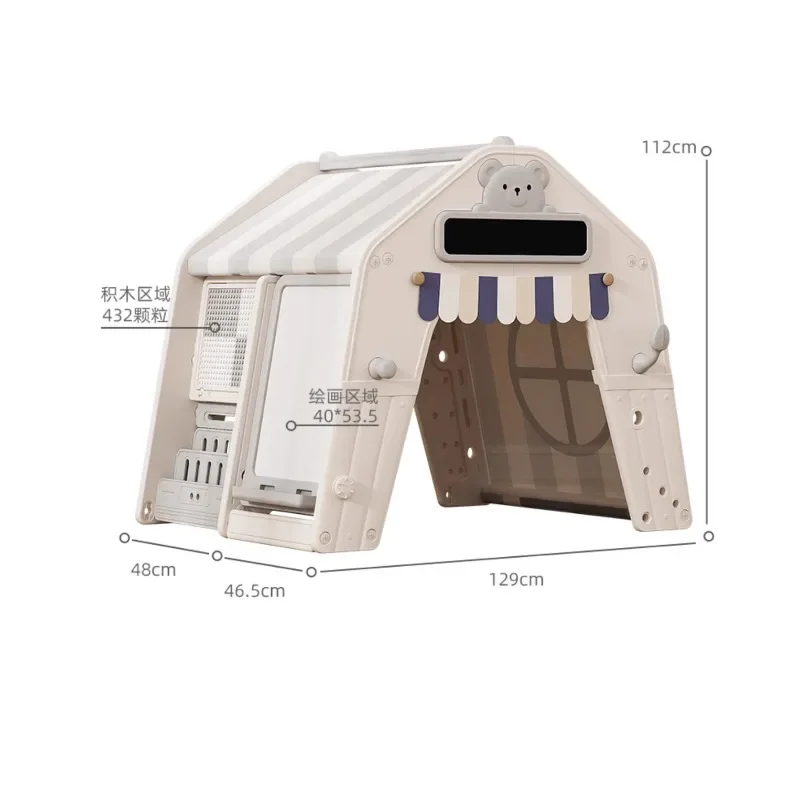 

Children's Tent Indoor Secret Base Girl Princess Castle Small House Toys Baby Small Playhouse Sleeping Tent For Kids