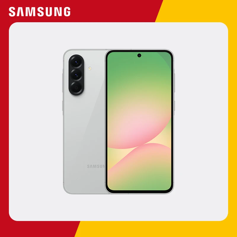 Samsung Galaxy A56 5G Smartphone 6,7 Zoll Super AMOLED Display 120Hz Bildwiederholrate 50MP Rückkamera 5000mAh Akku 4