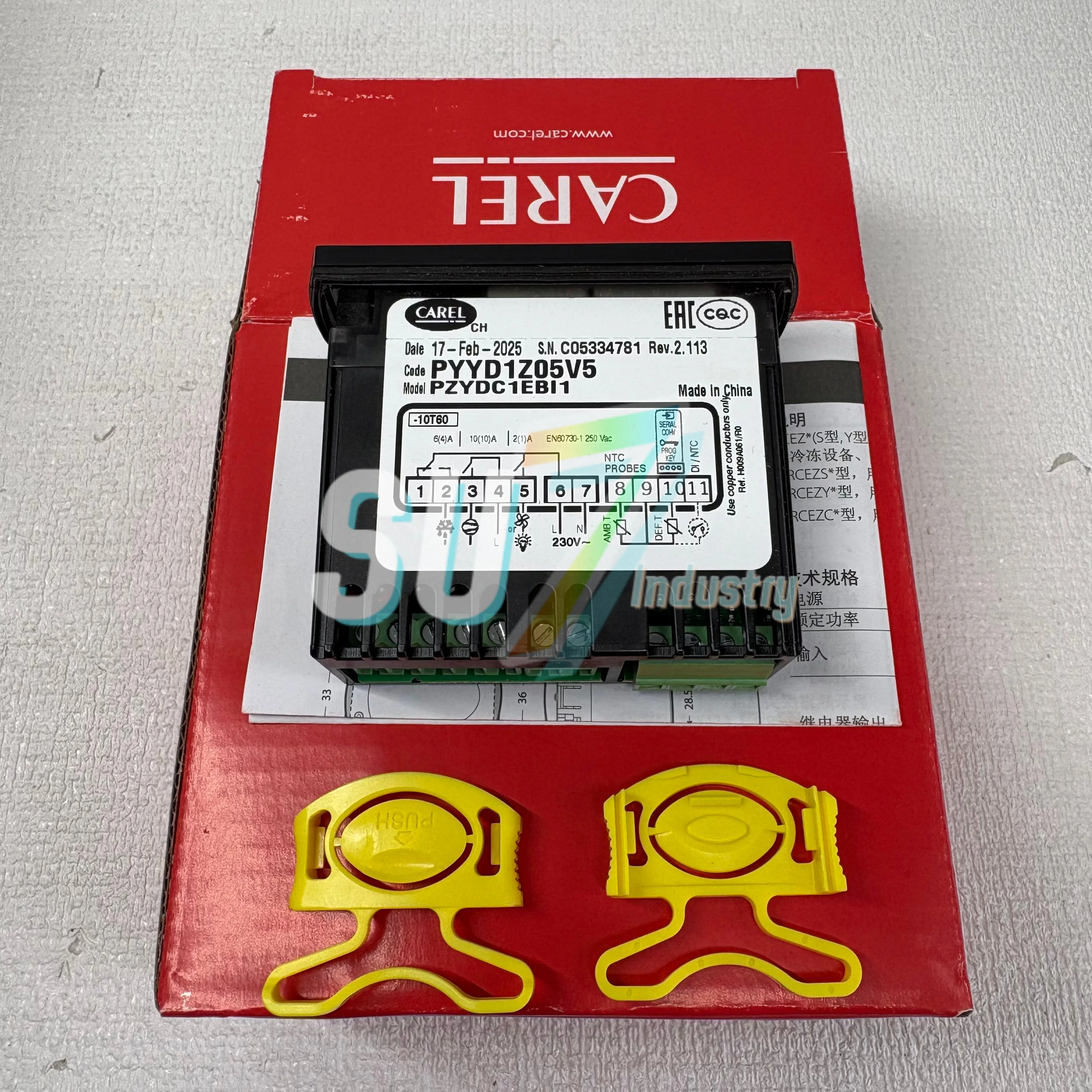 

PYYD1Z05V5 PZYDC1EBI1 Терморегулятор Новый оригинальный