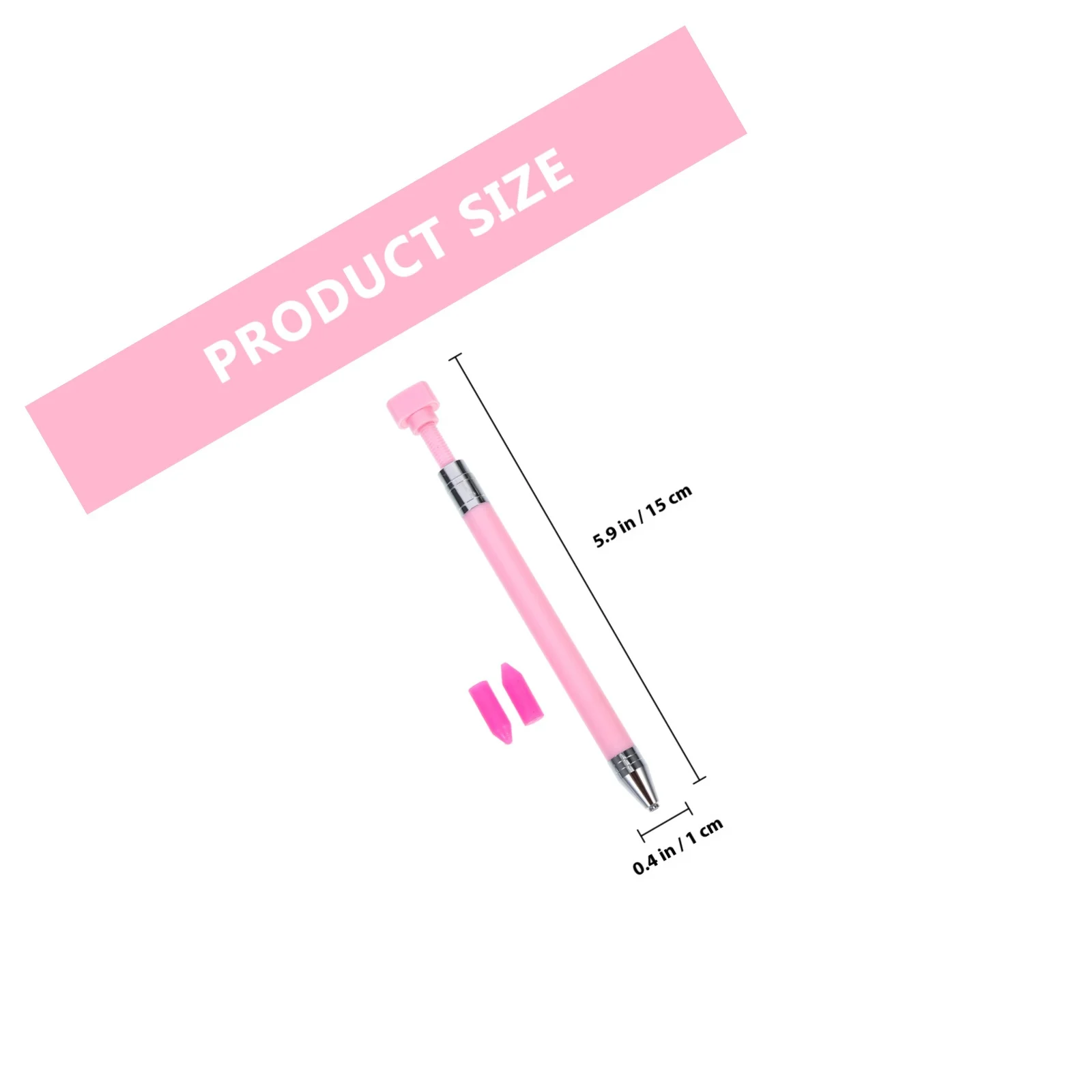 1 zestaw Ergonomiczny, lekki i gładki długopis do Diamond Art do samodzielnego zdobienia paznokci, wielokrotnego użytku, narzędzie do wiercenia, akcesorium do rękodzieła