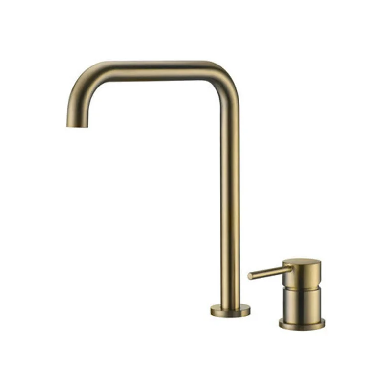 

Rose Gold Basin faucet Gold Bathroom Faucet two holes Gun Grey bathroom faucet sink tap 360 rotating widespread Black basin Tap