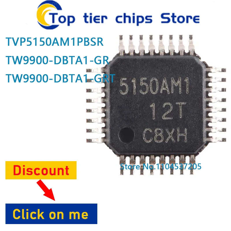 

1-10 шт./лот TVP5150AM1PBSR TW9900-DBTA1-GR TW9900-DBTA1-GRT QFP 100% НОВЫЙ