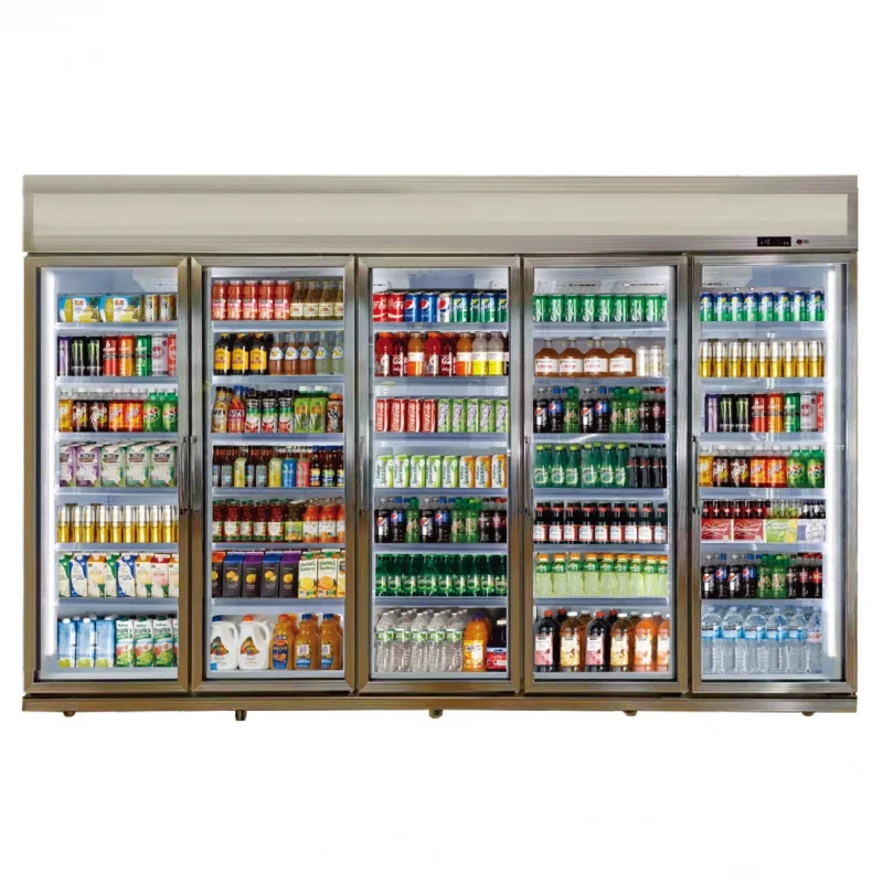 custom.Supermarket Display Glass Door Fridge Freezer Cooler