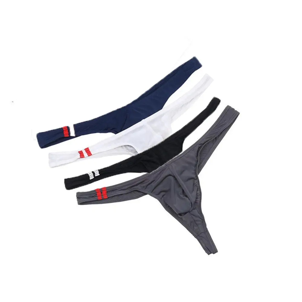 Tangas Respiráveis T-Back Briefs, Roupa Interior G-String, G-String