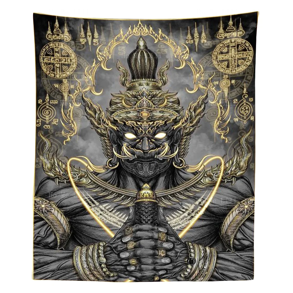 Journey To The West Group Magic Guide King Of Titans Room Decoration Tapestry By Ho Me Lili