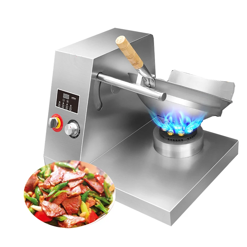 Restaurant Canteen Hotel Kitchen Automatic Stir Frying Cooking Robot Machine