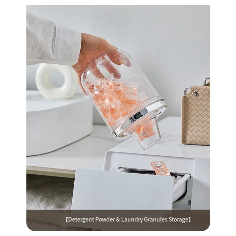 CQMF-Kitchen Storage Jars Household Food Grade Insect And Moisture-Proof Sealed Jars With Lids Large Capacity Rice Buckets