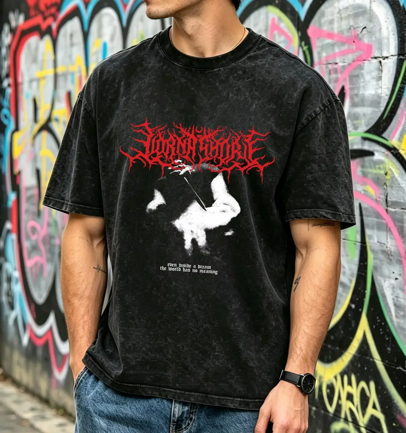 washed T Shirt Lorna Shore Metal Music Pain Remains Album Immortal Will Ramos Merch Heavy Cotton long or short sleeves vintage