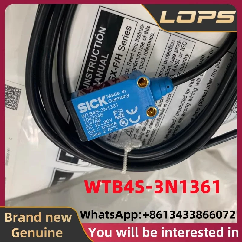 WTB4S-3N1361 Brand new original SICK Photoelectric switch sensor, large quantity in stock, welcome to consult