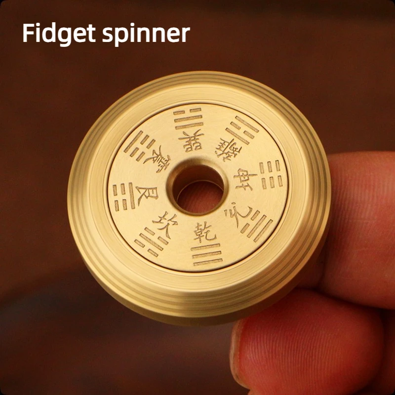 ZTSJEDC P2 moneda fantasma de montaña mecánica de Metal acción de empuje yema del dedo trinquete moneda de descompresión juguete de escritorio