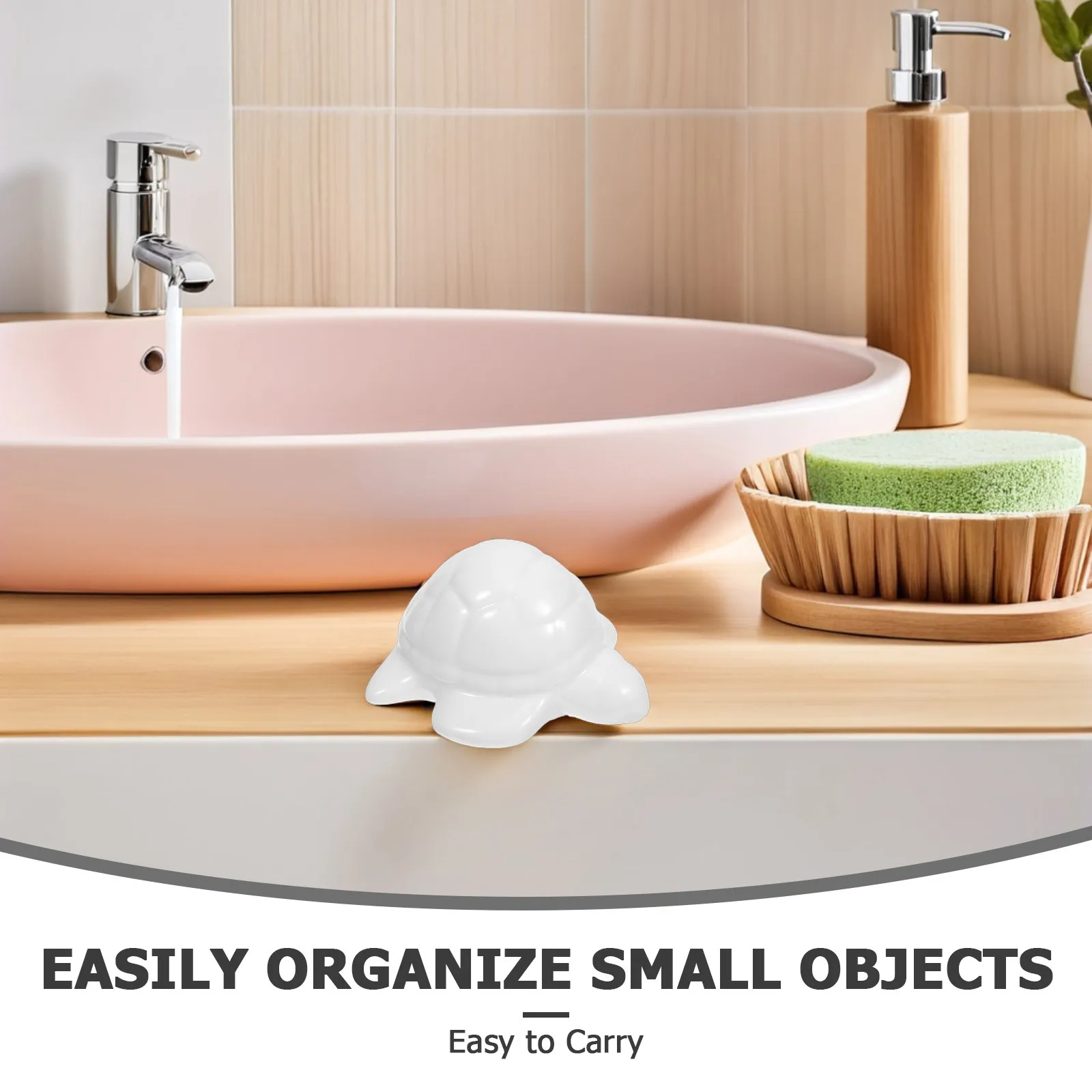 2Pcs Cute Turtle Toilet Bolt Caps Decorative Ceramic Animal Toilet Floor Bolt Covers Bathroom Screw Cover Replacement