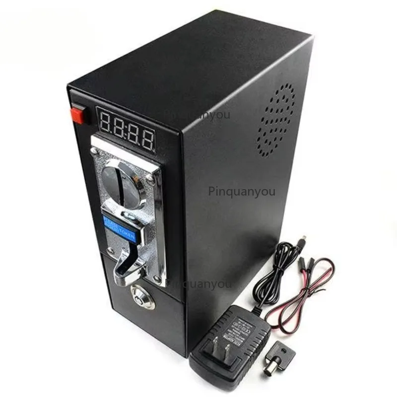Wholesale Price ODM/OEM 110V 220V Coin Operated Timer Control Box with Multi English Language PVC/ABS Material Gaming Use