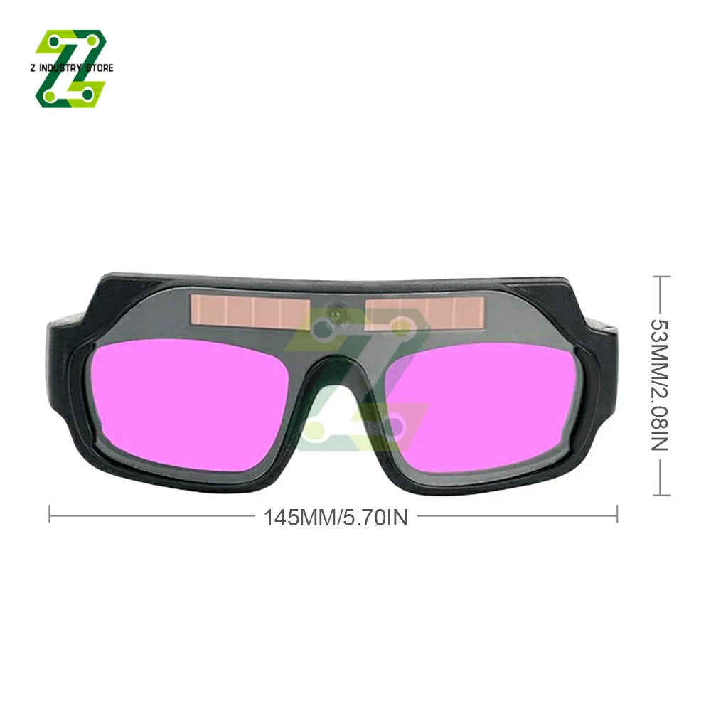 Automatic Darkening Dimming Welding Glasses Anti-glare Welding Glasses Welder Eye Protection Goggles Tools