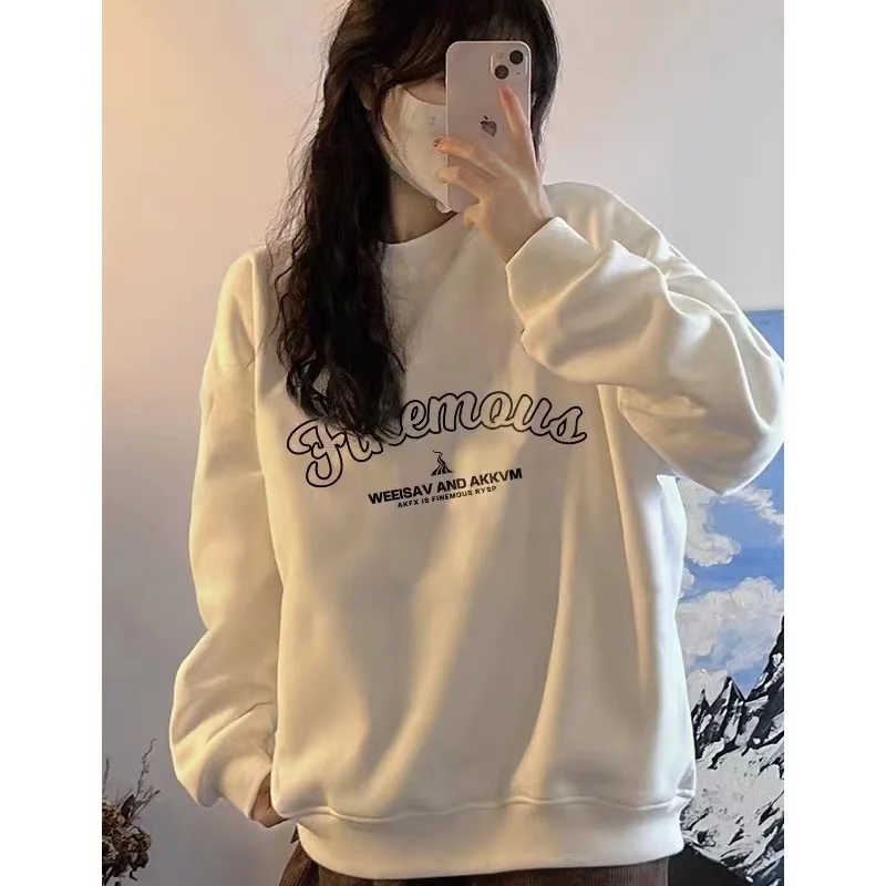 الرسومات قمصان رياضية Y2k امرأة متعددة الألوان الفراء بطانة بساطتها مرنة أنيقة سبليت محب الهيب هوب نصف البريدي الفتيات الموسمية #3