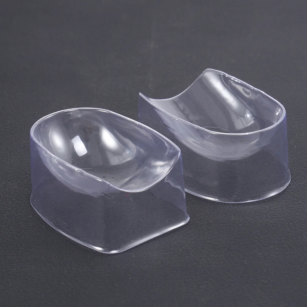 5 個のネイルパウダーコンテナ使い捨てネイルアートトレイ衛生的なマニキュアセットアップ家庭やサロンの装飾用マニキュアトレイ