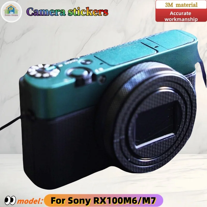 

RX100M6/M7 For Sony RX100 M6/ M7 Camera stickers, DIY skin,Precision tailoring wear-resistant protective film