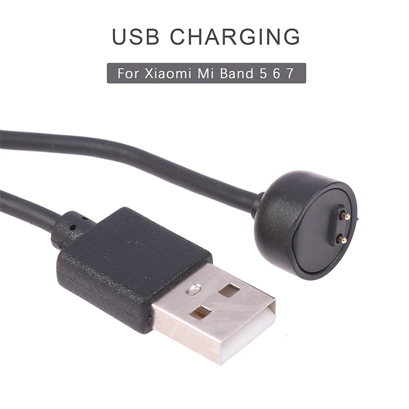 Pure Copper Power Cord Smart Watch Charger Magnetic Chargers Suitable For Xiaomi Mi Band 5 6 7 USB Charging Cable