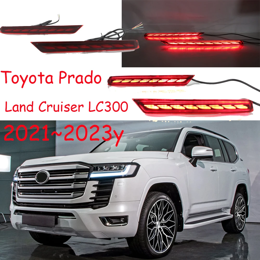 

Задний фонарь 2021 ~ 2023y для Toyota Prado Land cruiser LC300, задний фонарь, стоп-сигнал, Аксессуары для автомобилей, задний фонарь prado, задний фонарь