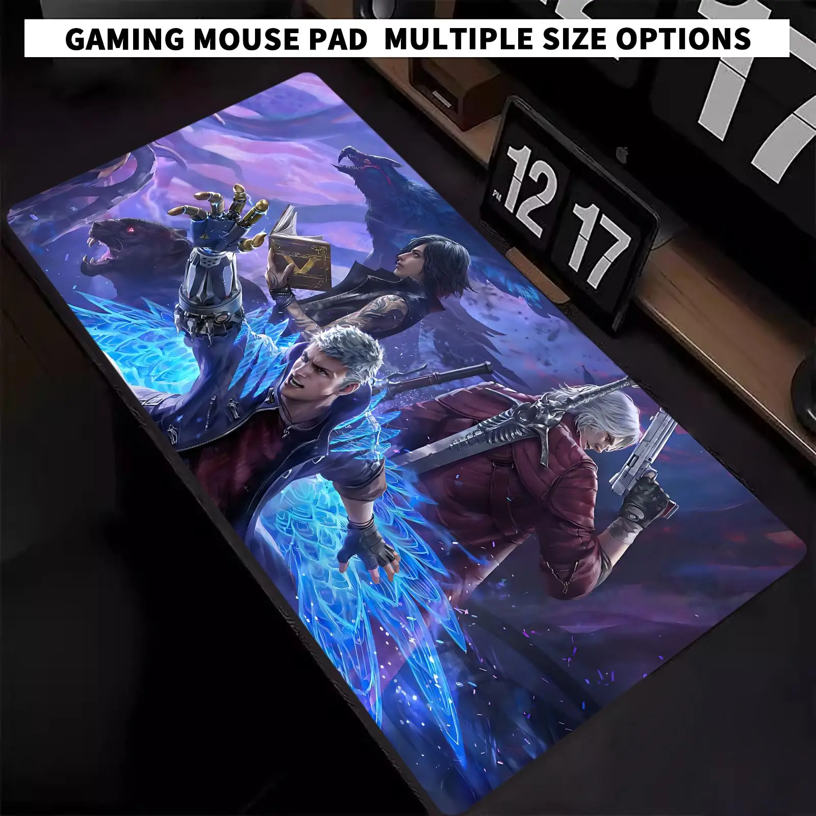 Devil May Cry 5  Mouse Pad Mouse Pads Large Gaming Mousepad XXL Keyboard Gamer Mouse Pad Laptop Desk Mat Mouse Mats
