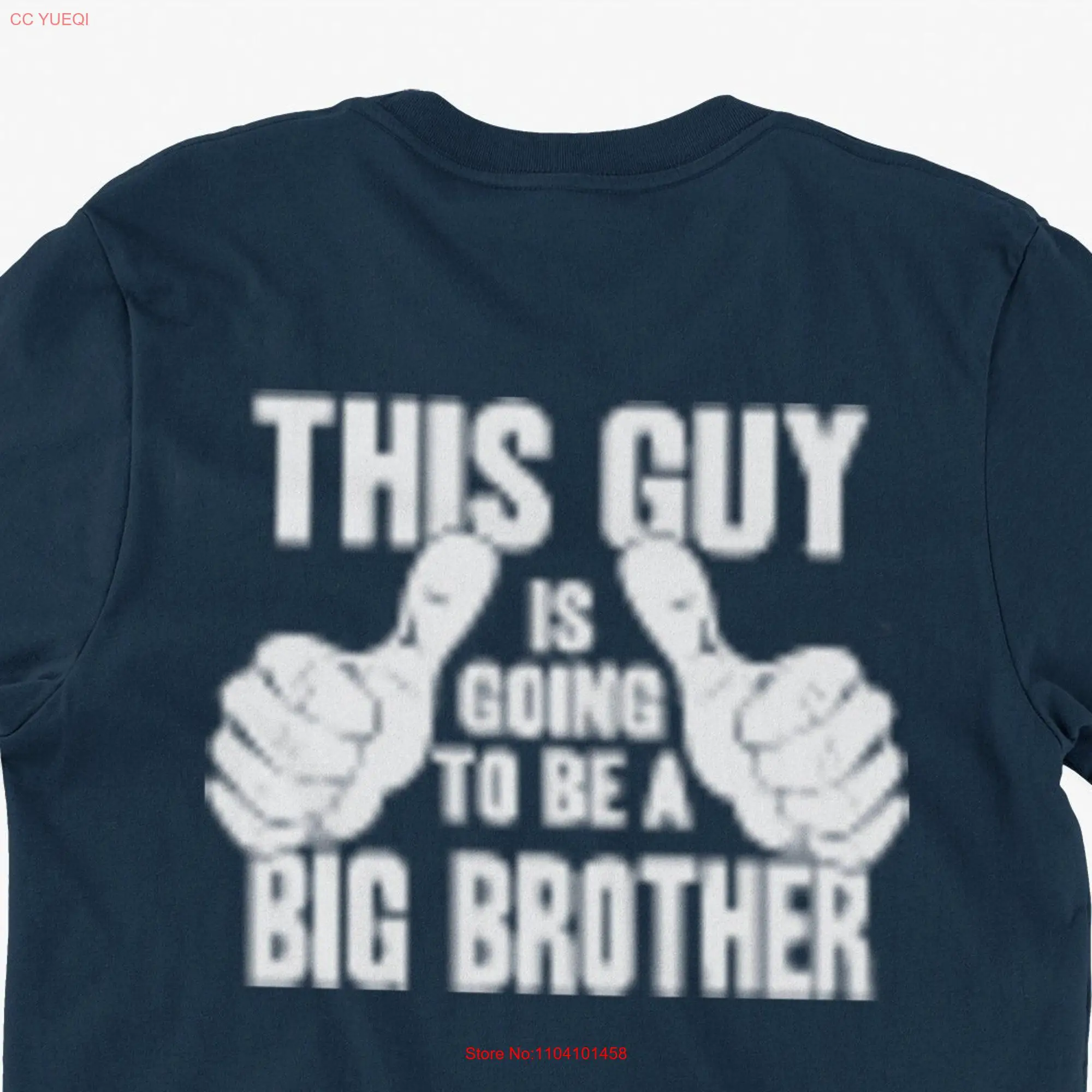 Funny Big Brother T Shirt This Guy Is Going To Be A s For Friends Family Men Woman Ladies Youth  long or short sleeves