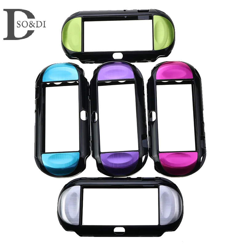 Plastic + Aluminium Hard Case Cover Skin Protective Shell For PSVita1000 /PS Vita 1000 /PSV1000 Controller Case Accessories