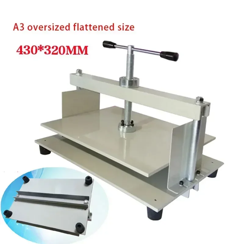 Manual A5 Financial Vouchers, Receipts, A4 Paper 20 Inch Photo Album Flattening Machine Laminating Machine A3 Flattening Machine