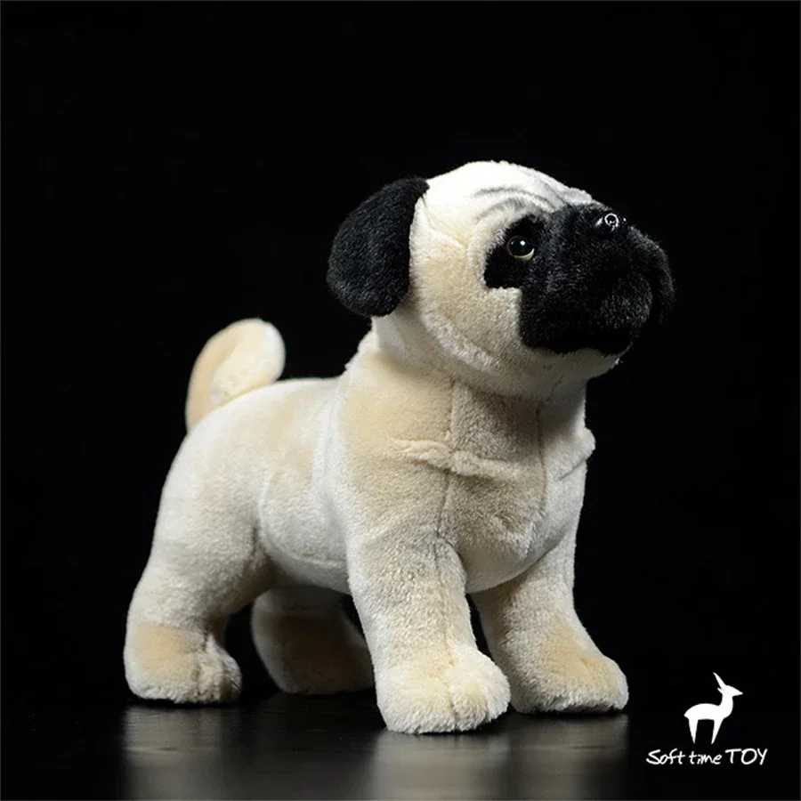 

Мопс плюшевая игрушка высокого качества Puggle плюшевые пекинские мопсы собака Peluche реалистичные мягкие игрушки моделирование куклы Kawai игрушки подарки