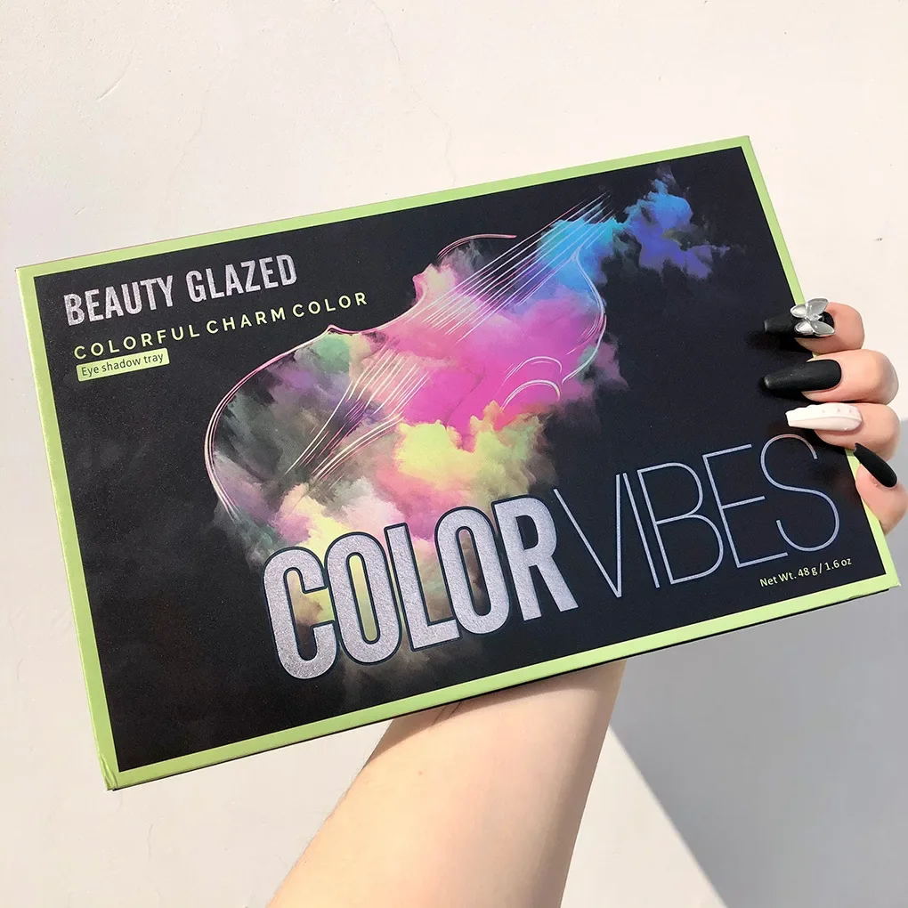 BEAUTY 40 kolorów gitara cień do powiek dysk perłowy puree studencki makijaż sceniczny cos makijaż cień do powiek influencer