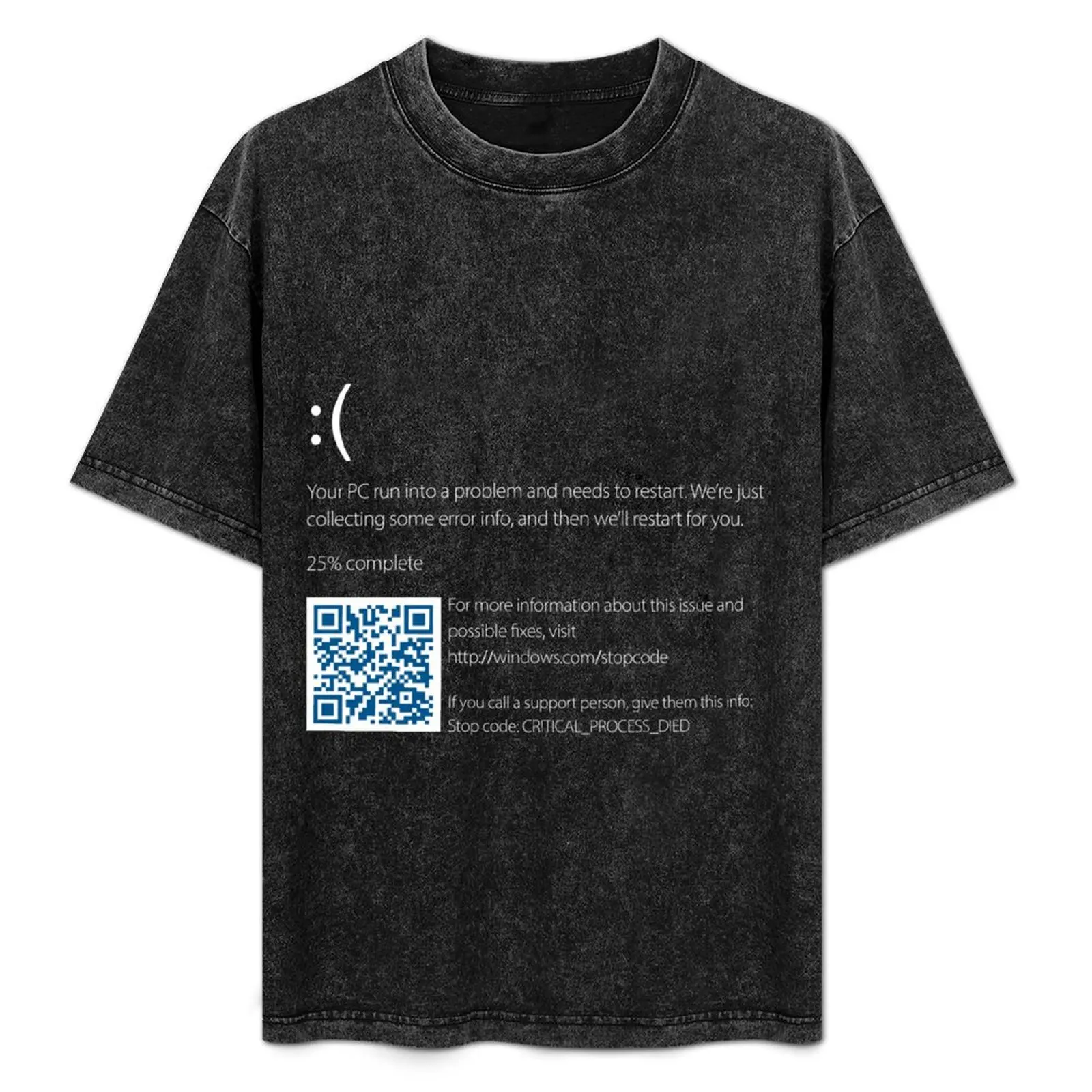 

Rick Roll Blue Screen of Death Windows 10 T-Shirt Plus Size Everyday Tee Shirt