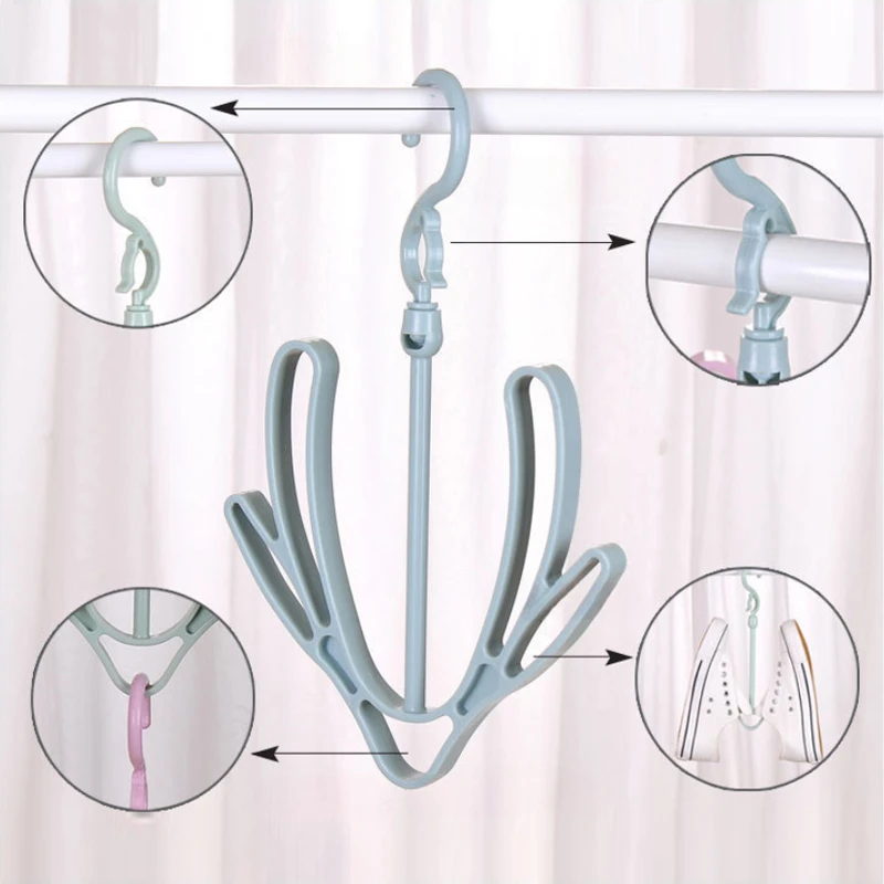 1/3/5Pcs Shoe Hanger,Hanging Shoe Organizer,Hanging Shoes Rack,Shoe Drying Rack, Shoe Dryer Rack,Shoes Hanging Drying Rack