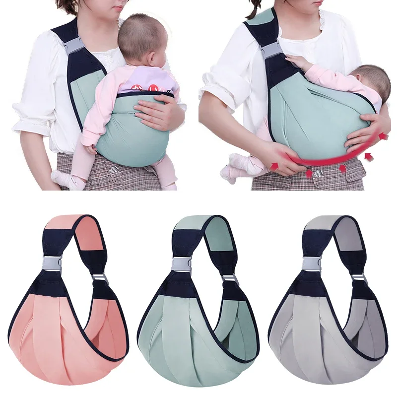 Ergonomic Child Carrier Wrap Multifunctional Baby Carrier Ring Sling for Baby Toddler Carrier Accessories Easy Carrying Artifact