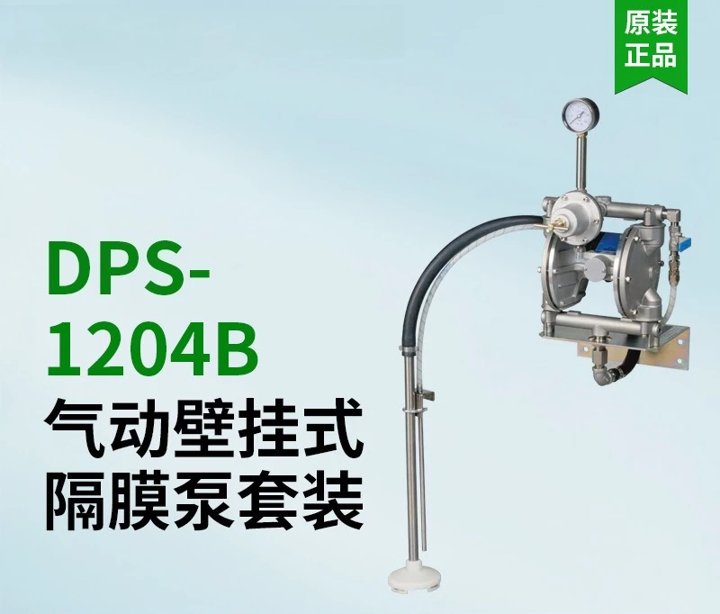 Double diaphragm pump DPS-1204B wall mounted pneumatic diaphragm pump