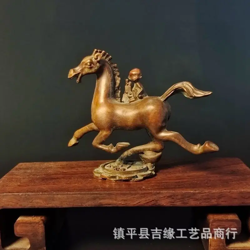 Horse Treading on Flying Swallow, Winning Zodiac Sign, Horse Nostalgia  Office, Home, Tea Pet Decoration