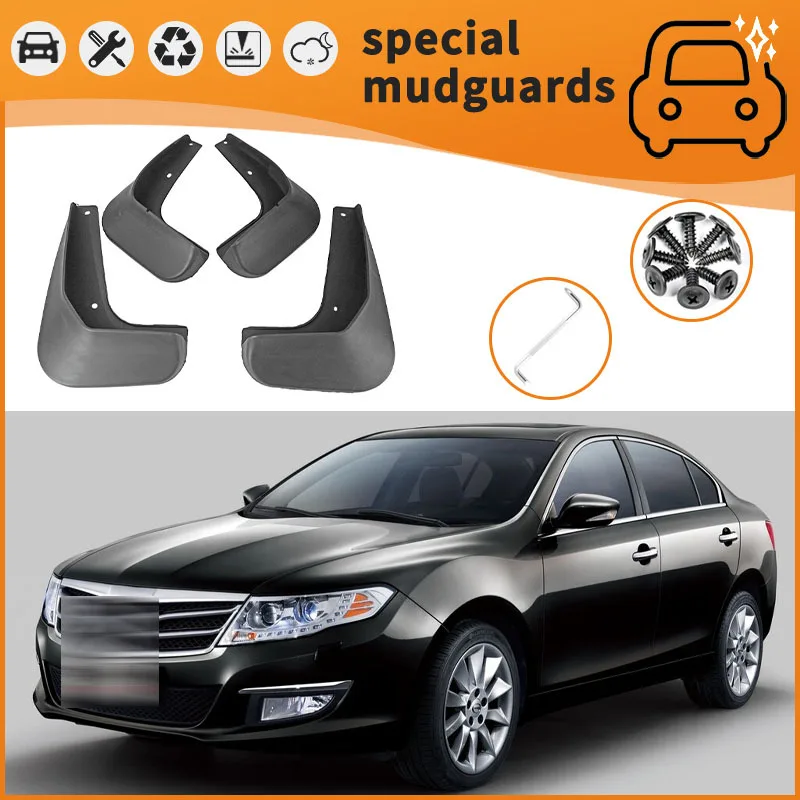 

For 12-18 models of GAC GA5 Mudguards Fender Mudflaps Front Rear Flares Splash Guards Cover Car Accessorie