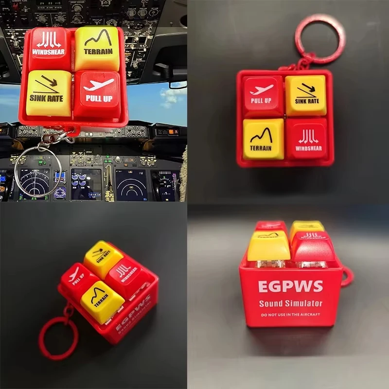 جهاز محاكاة تحذير جديد لعام 2025 لجهاز الطيار المنعش وتخفيف التوتر Egpws Boeing 737 جهاز محاكاة صوت التحذير #3