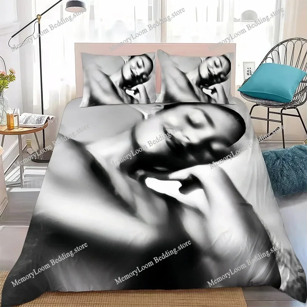 Singer O-Olivia-Dean The Art of Loving Duvet Cover Set Style Bedding Soft Laundry Cotton Bed Student Dormitory Gift Home Textile