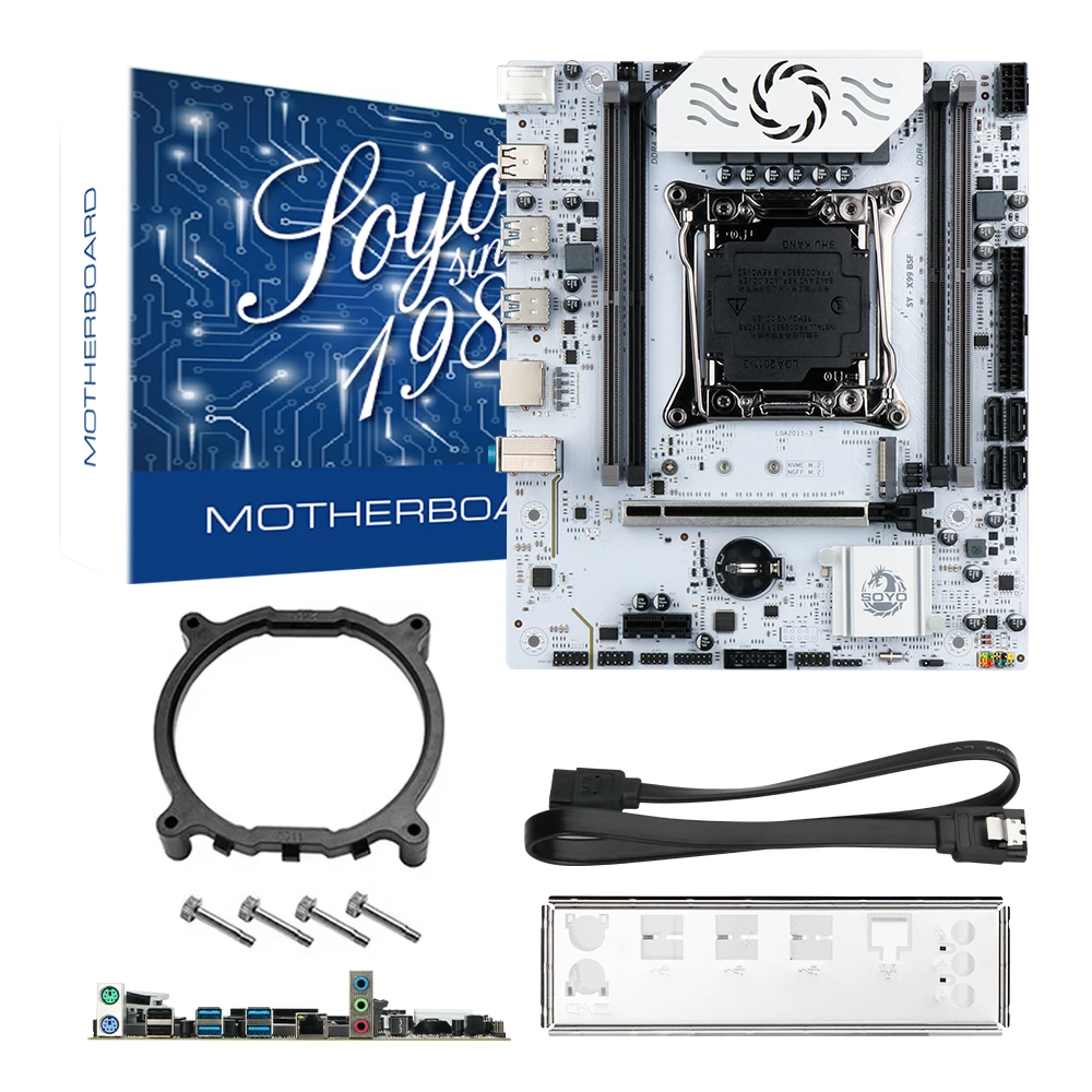 Zestaw płyty głównej do gier MOUGOL X99 C612 z procesorem Xeon E5 2682 V4 i pamięcią RAM DDR4 8G (1*8G) 2133MHz Dual Channel oraz M.2 NVME do komputera stacjonarnego. — zdjęcie produktu 6