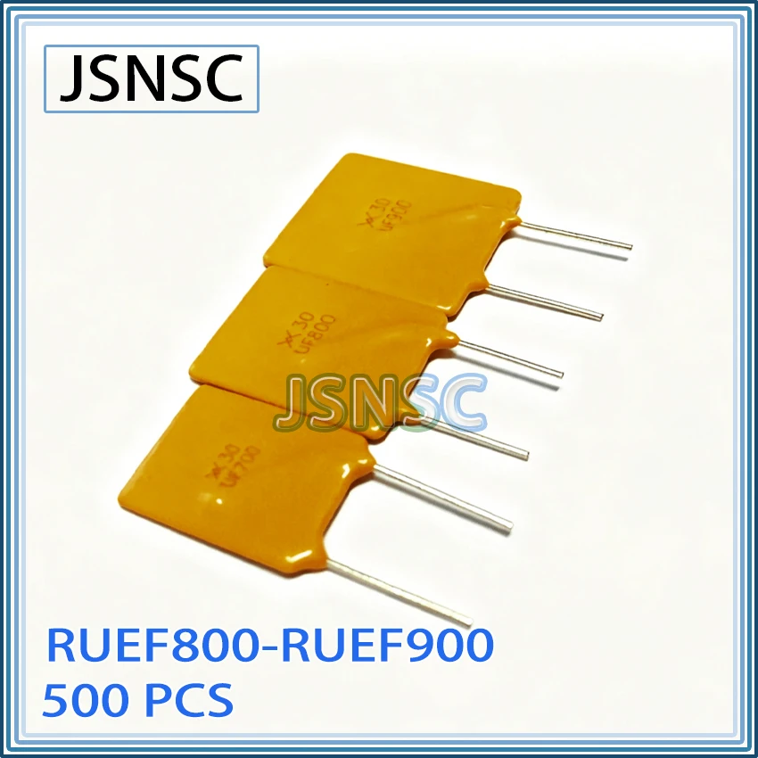 jsnsc-plug-in-self-resettable-fuse-pptc-500pcs-ruef800-ruef900-uf800-uf900-30v-8a-9a-self-restoring-fuses
