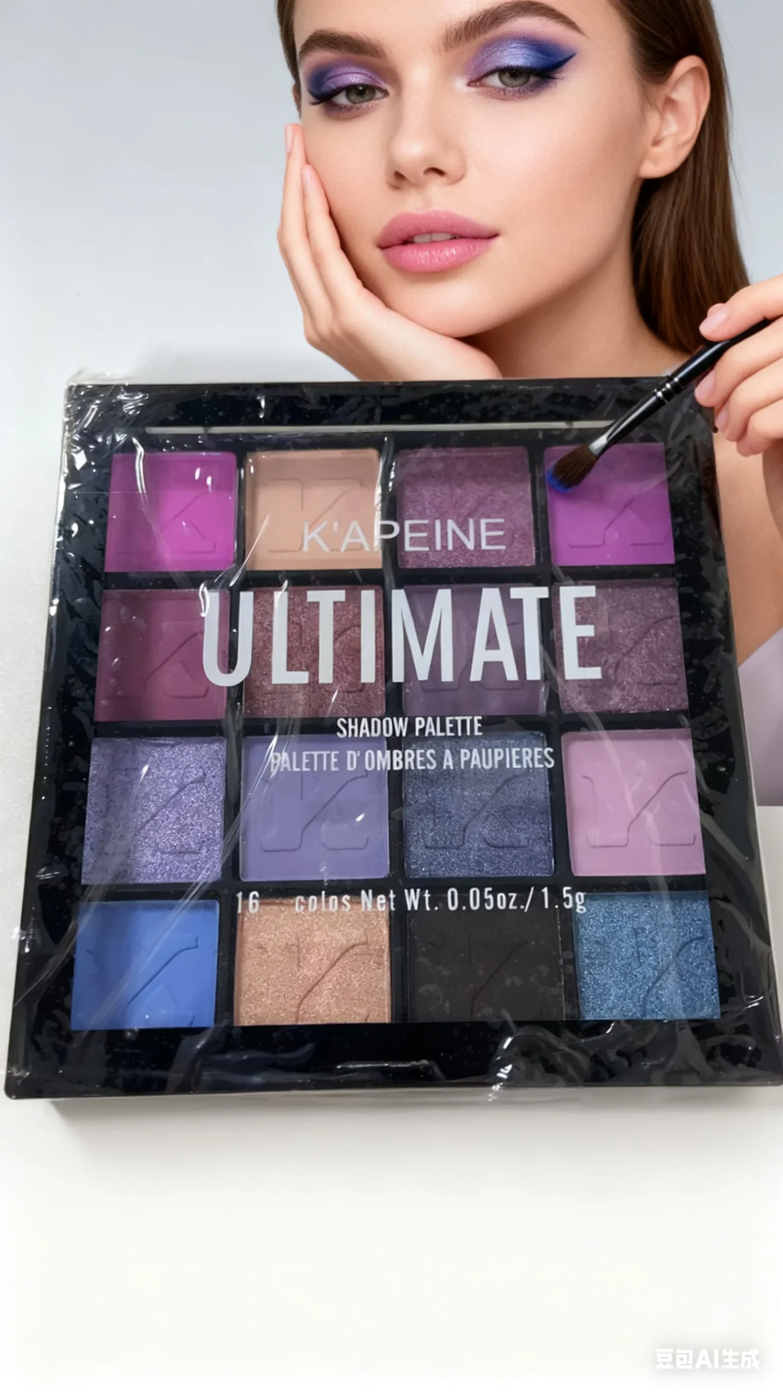 Paleta Cieni do Powiek 16 Kolorów Smakodobna Paleta Matowych Cieni w Odcieniach Ziemi Makijaż Kwiatowej Wróżki dla Odważnego Naturalnego Wyglądu Długotrwała Pigmentowana