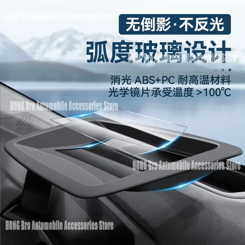 For Honda Accord 2023 2024 Curved Head Up Display HUD Protective Cover Instrument Panel Dashboard Screen Protector Car